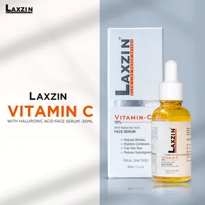 Laxzin Vitamin - C 10% With Hyaluronic Acid Face Serum